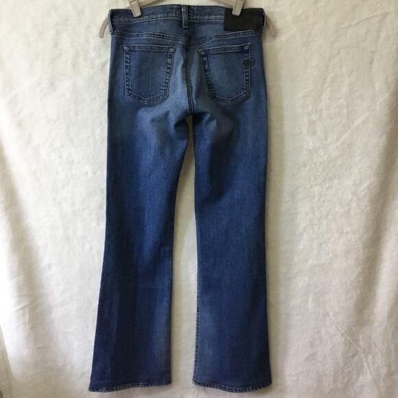 Armani Jeans Indigo Blue 005 Series Slim Bootcut Denim - Picture 6 of 10